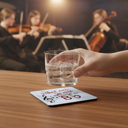 Without Music, Life Would B♭ Coaster Without Music, Life Would B♭ Coaster