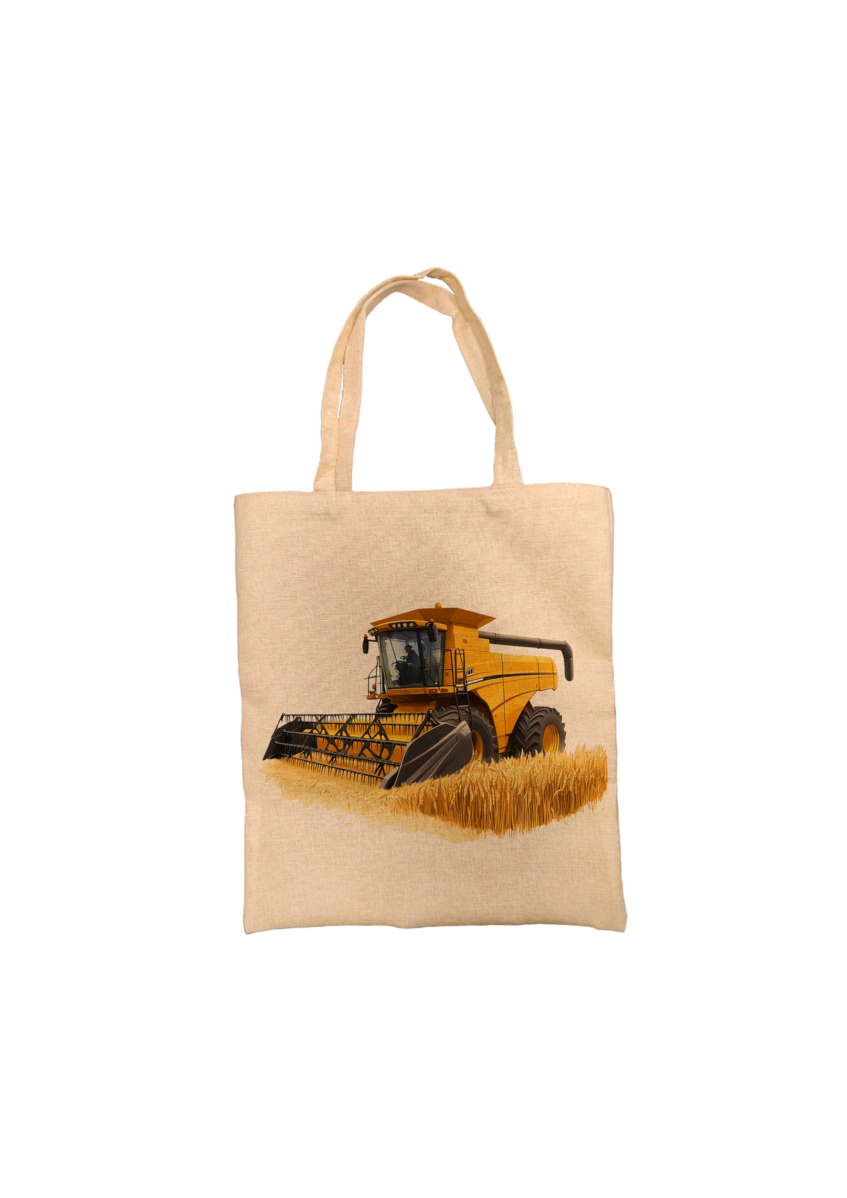 Yellow Combine Harvester Tote Bag Yellow Combine Harvester Tote Bag