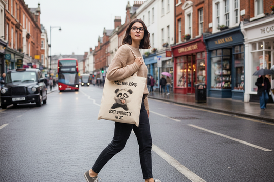 I Tried Being Normal Panda Tote Bag I Tried Being Normal Panda Tote Bag