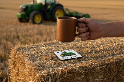 Big Boys, Big Toys Green Tractor Coaster Big Boys, Big Toys Green Tractor Coaster