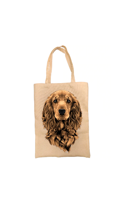 Cocker Spaniel Personalised Tote Bag Cocker Spaniel Personalised Tote Bag