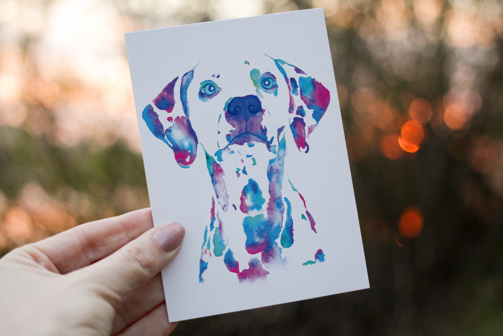 Cerdyn Nodyn Dalmatian