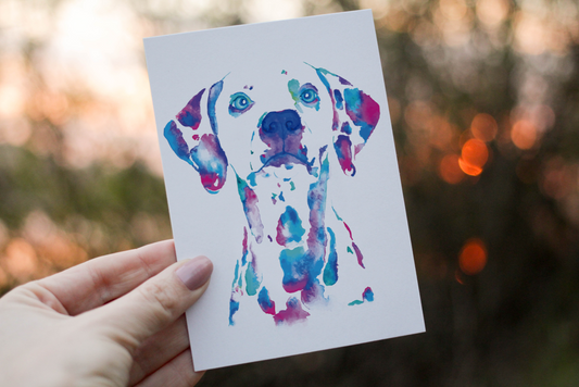 Cerdyn Nodyn Dalmatian