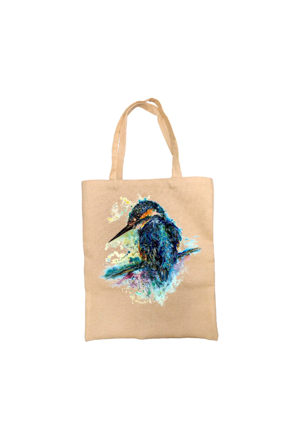 Kingfisher Personalised Tote Bag Kingfisher Personalised Tote Bag