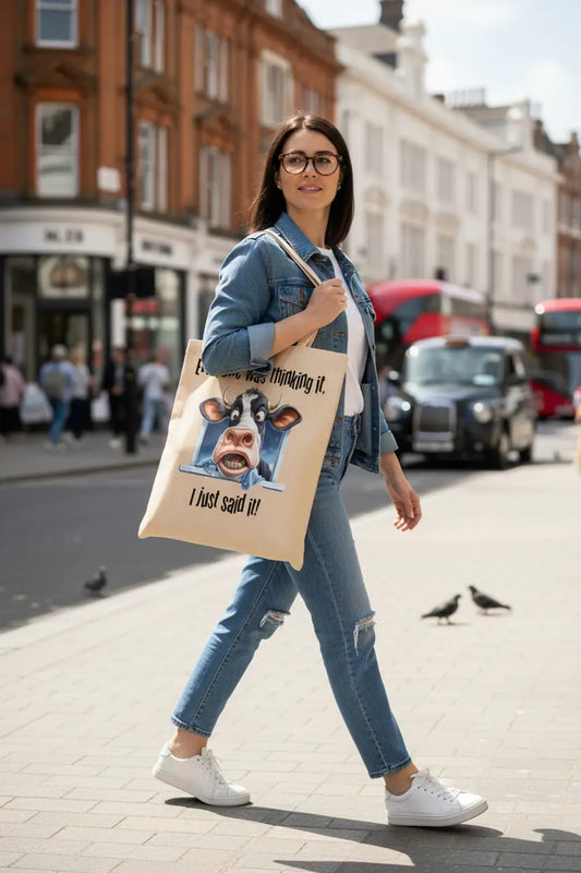 Everyone Was Thinking It Cow Tote Bag Everyone Was Thinking It Cow Tote Bag