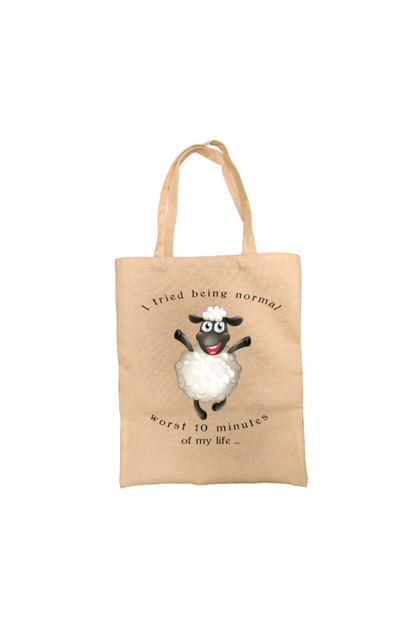 I Tried Being Normal Sheep Tote Bag I Tried Being Normal Sheep Tote Bag