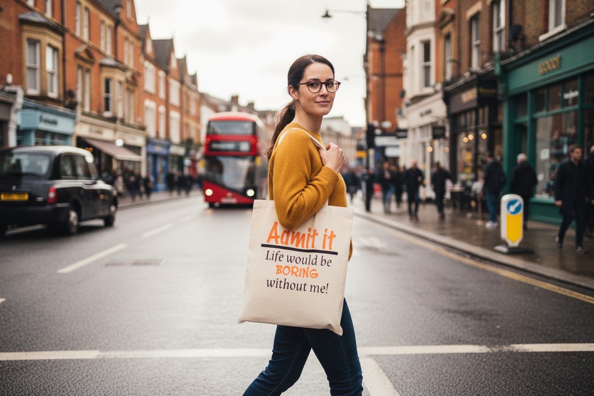Admit It Funny Personalised Tote Bag Admit It Funny Personalised Tote Bag