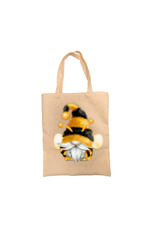 Gonk Bee Personalised Tote Bag Gonk Bee Personalised Tote Bag