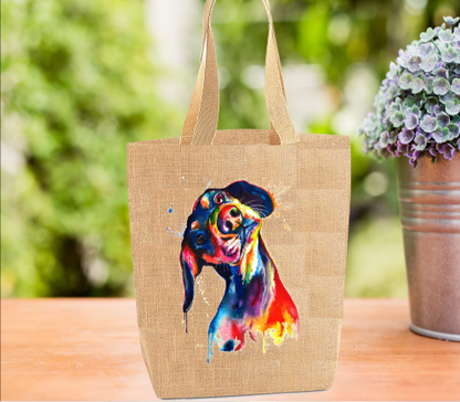Dachshund Personalised Tote Bag Dachshund Personalised Tote Bag