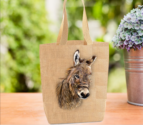 Donkey Personalised Tote Bag Donkey Personalised Tote Bag