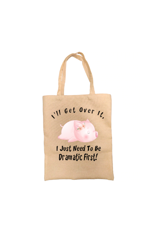 Dramatic Pig Personalised Tote Bag Dramatic Pig Personalised Tote Bag