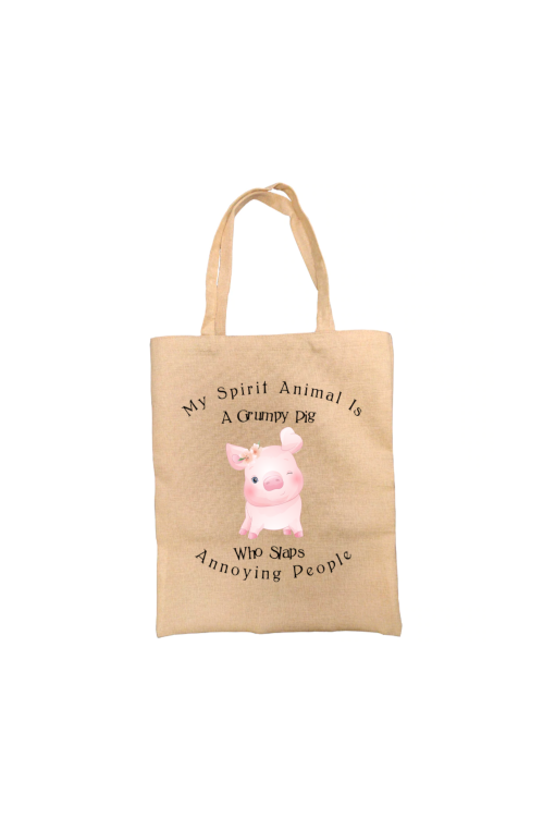 My Spirit Animal Pig Tote Bag My Spirit Animal Pig Tote Bag