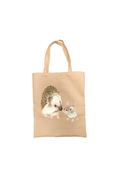 Hedgehog Personalised Tote Bag Hedgehog Personalised Tote Bag