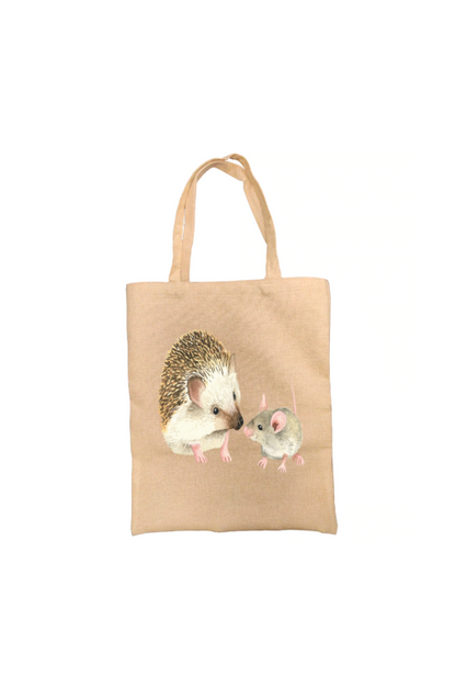 Hedgehog Personalised Tote Bag Hedgehog Personalised Tote Bag