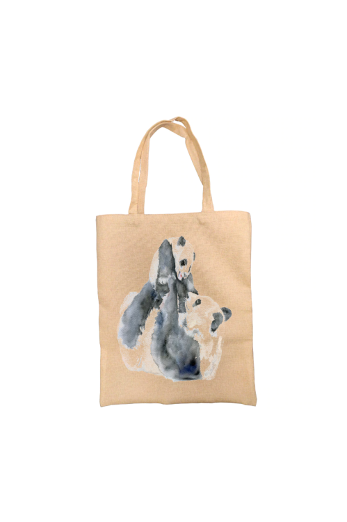 Panda Personalised Tote Bag Panda Personalised Tote Bag