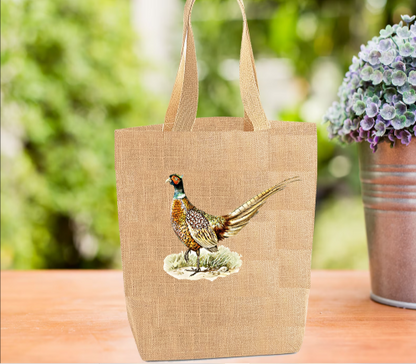 Pheasant Personalised Tote Bag Pheasant Personalised Tote Bag