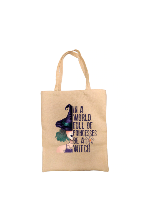 Witch Personalised Tote Bag Witch Personalised Tote Bag