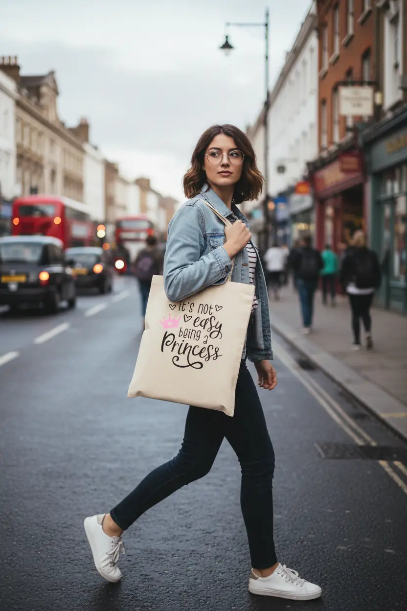 Princess Personalised Tote Bag Princess Personalised Tote Bag