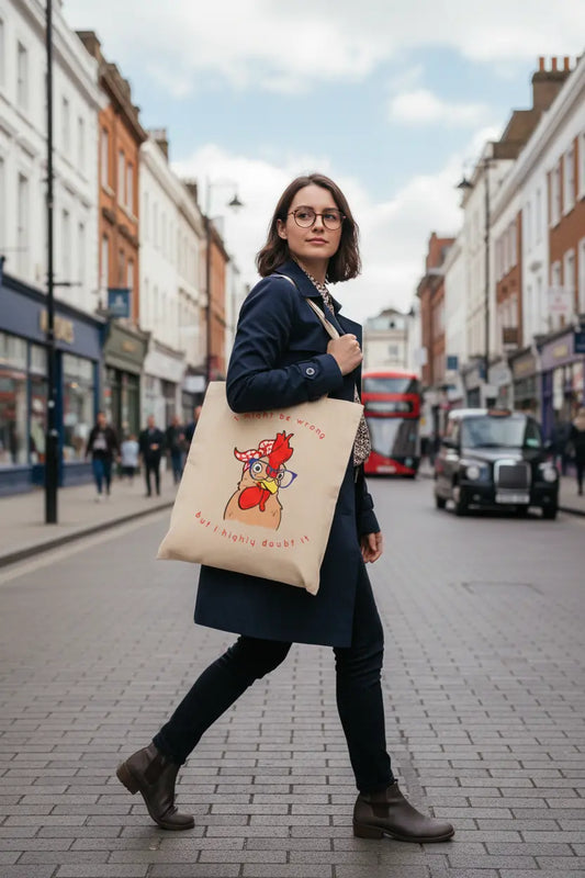 Chicken Personalised Tote Bag Chicken Personalised Tote Bag