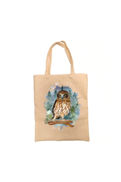 Owl Personalised Tote Bag Owl Personalised Tote Bag