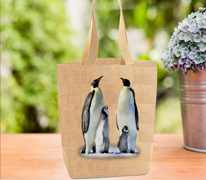Penguin Personalised Tote Bag Penguin Personalised Tote Bag