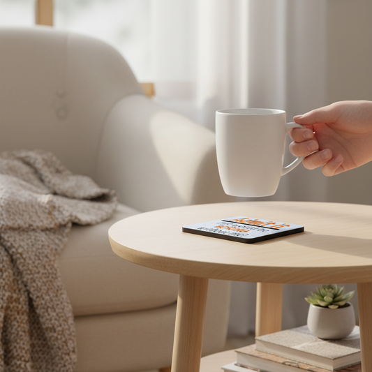 Admit It, Life Would Be Boring Without Me Hardboard Coaster Admit It, Life Would Be Boring Without Me Hardboard Coaster