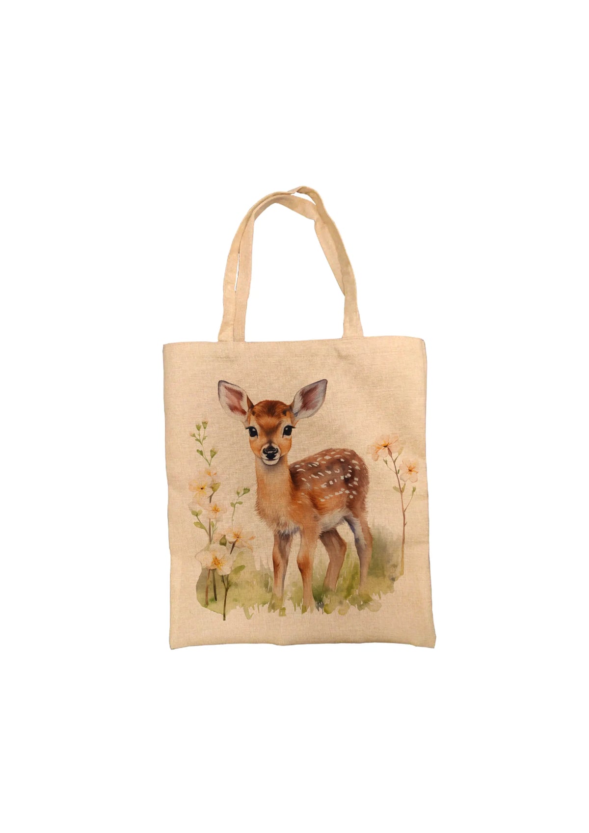 Baby Deer Personalised Tote Bag Baby Deer Personalised Tote Bag