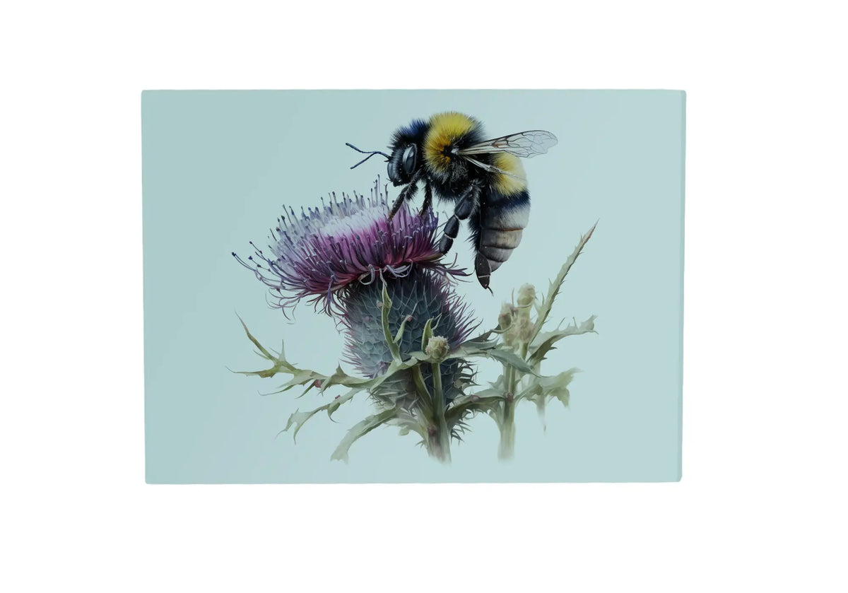 Bee & Thistle Glass Placemat Bee & Thistle Glass Placemat