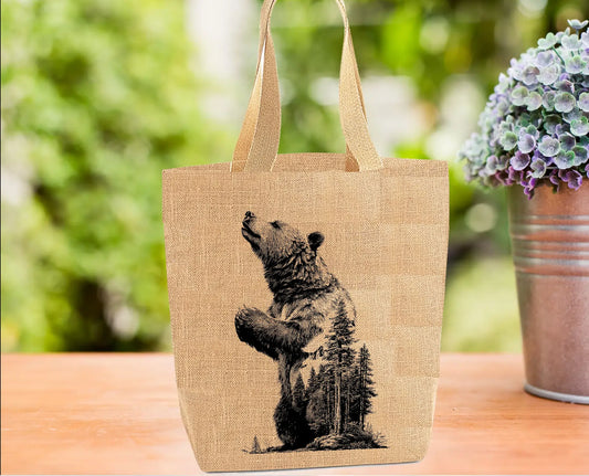 Mountain Bear Special Effect Tote Bag Mountain Bear Special Effect Tote Bag