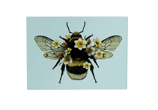 Bee and Daffodils Glass Placemat Bee and Daffodils Glass Placemat