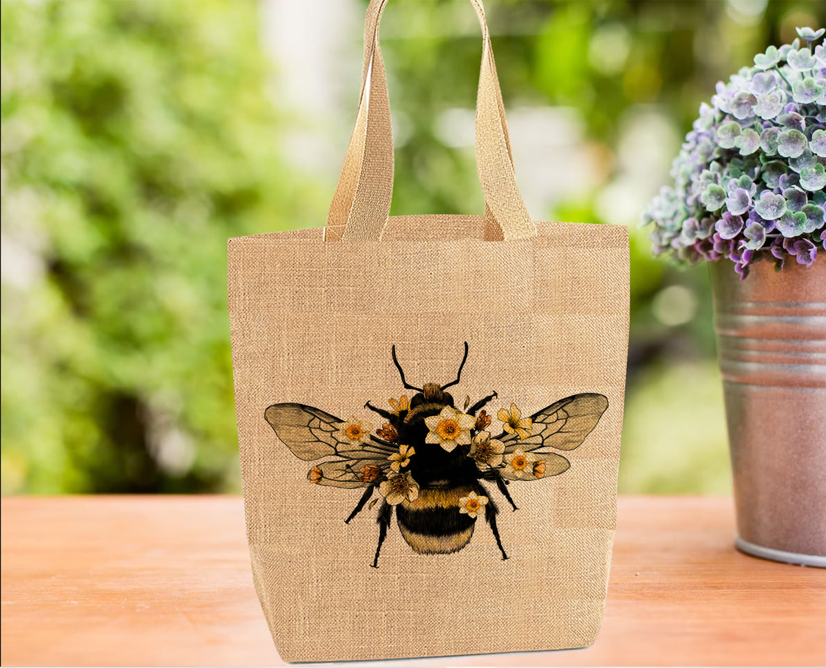 Bee and Daffodils Tote Bag Bee and Daffodils Tote Bag