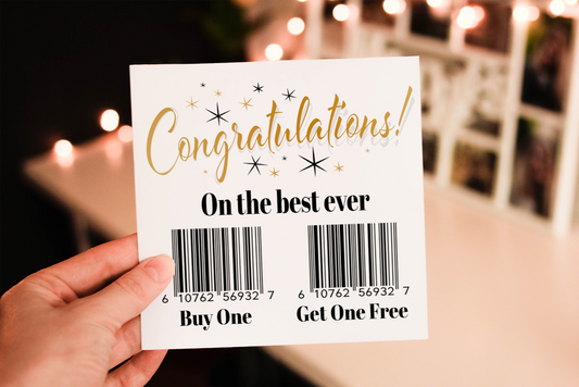 Cerdyn Efeilliaid – Buy One Get One Free