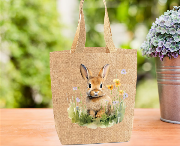 Baby Rabbit Personalised Tote Bag Baby Rabbit Personalised Tote Bag