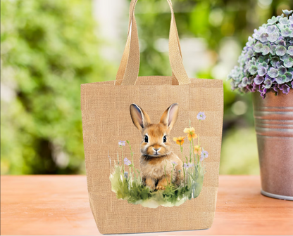 Baby Rabbit Personalised Tote Bag Baby Rabbit Personalised Tote Bag