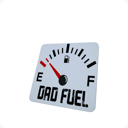 Dad Fuel Hardboard Coaster Dad Fuel Hardboard Coaster
