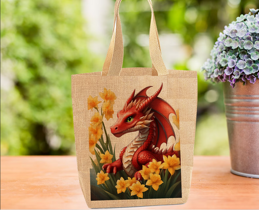 Dragon and Daffodils Tote Bag Dragon and Daffodils Tote Bag