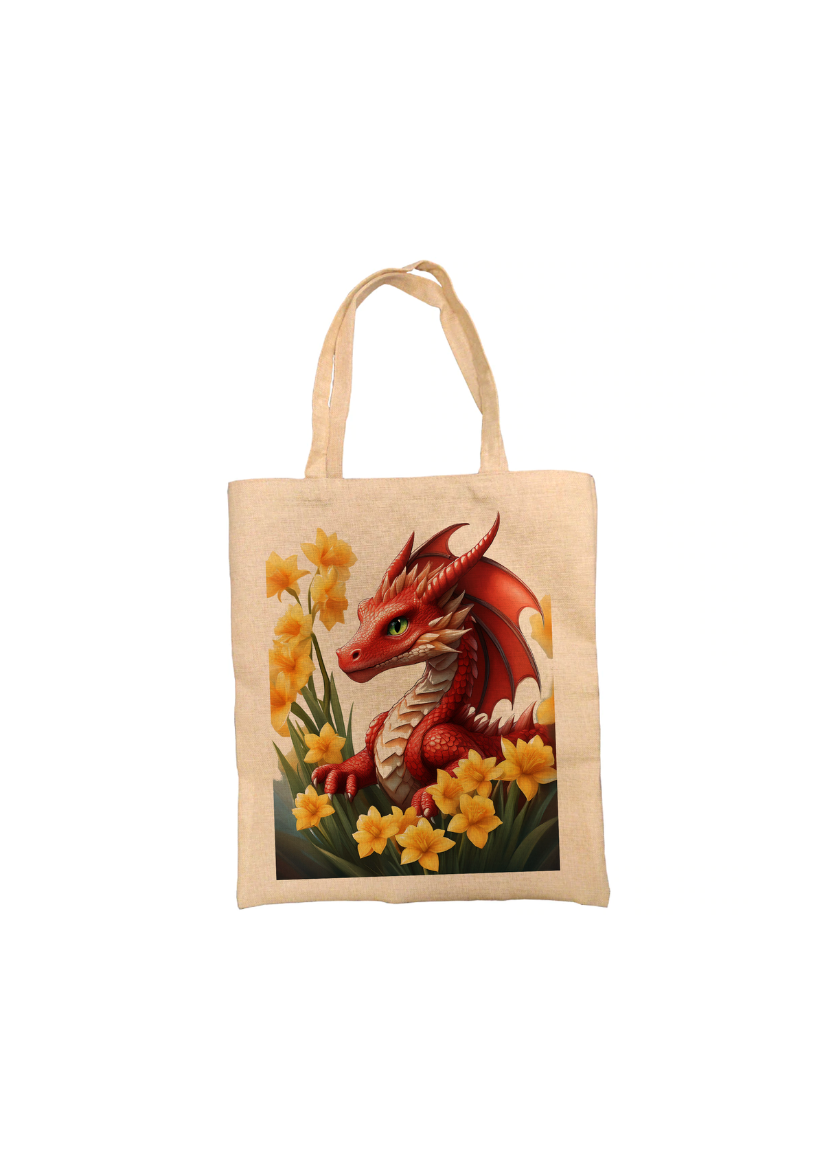 Dragon and Daffodils Tote Bag Dragon and Daffodils Tote Bag