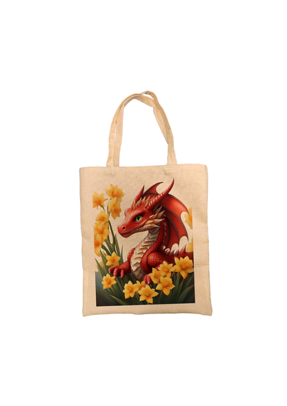 Dragon and Daffodils Tote Bag Dragon and Daffodils Tote Bag