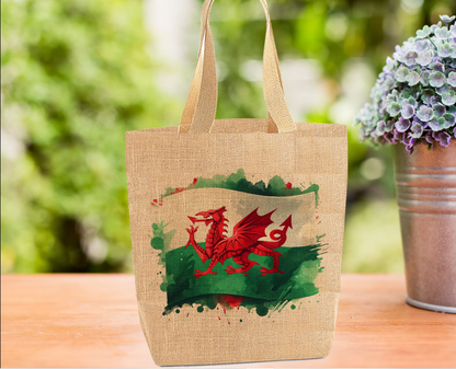 Welsh Flag Tote Bag Welsh Flag Tote Bag