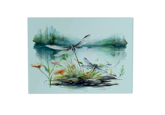 Dragonfly Glass Placemat Dragonfly Glass Placemat