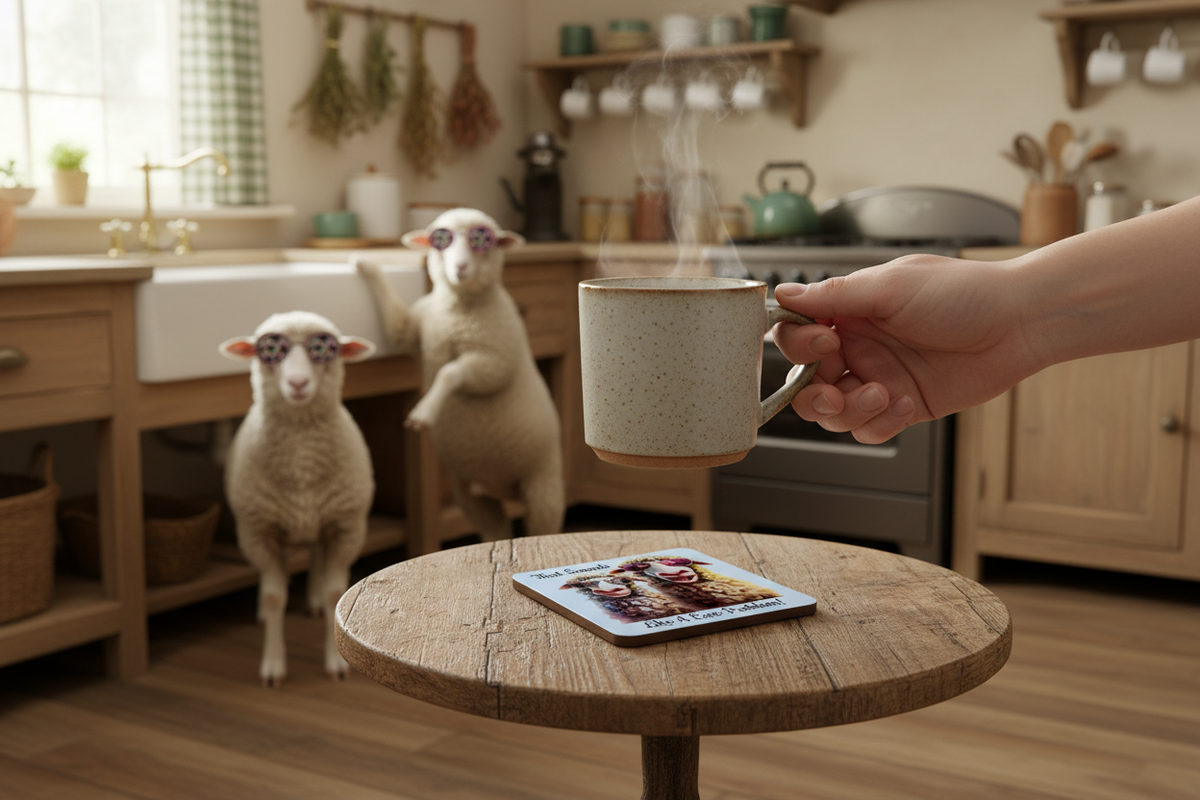 That Sounds Like a Ewe Problem Sheep Coaster That Sounds Like a Ewe Problem Sheep Coaster