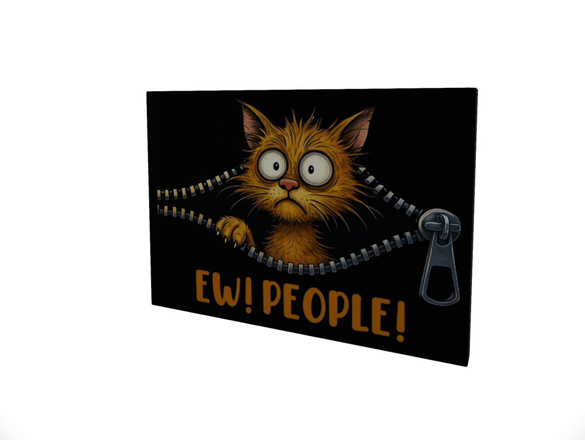 EW! People!.... Glossy Aluminium Print EW! People!.... Glossy Aluminium Print