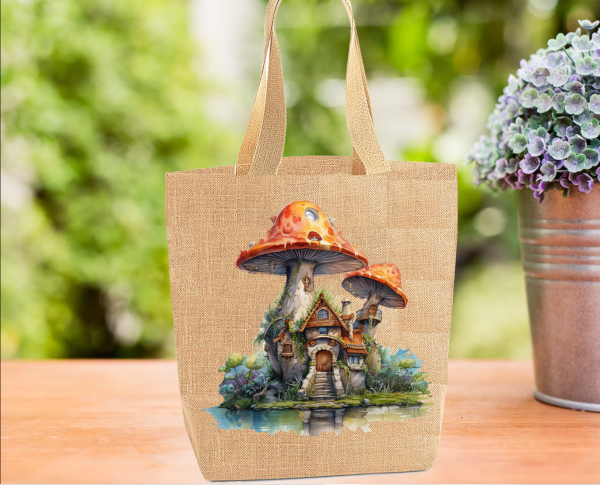 Fantasy Mushroom Tote Bag Fantasy Mushroom Tote Bag