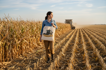 Grey Combine Harvester Tote Bag Grey Combine Harvester Tote Bag