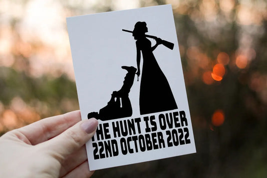 Cerdyn Priodas Doniol – The Hunt Is Over