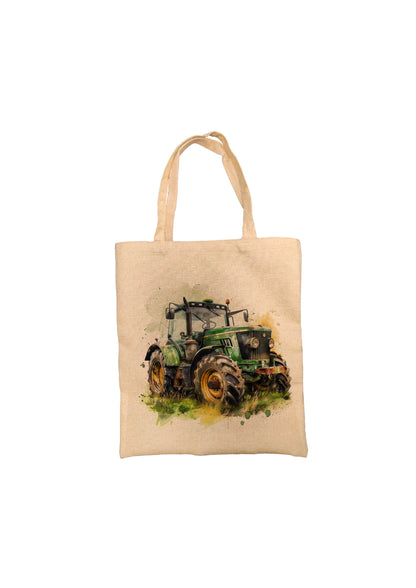Green Tractor Tote Bag Green Tractor Tote Bag