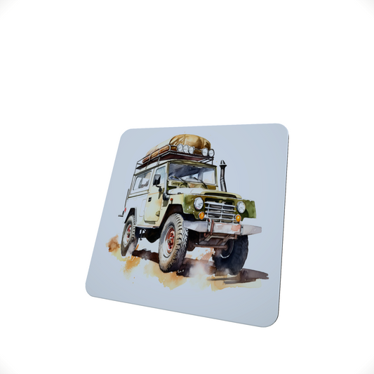 Classic 4x4 Land Rover Hardboard Coaster Classic 4x4 Land Rover Hardboard Coaster