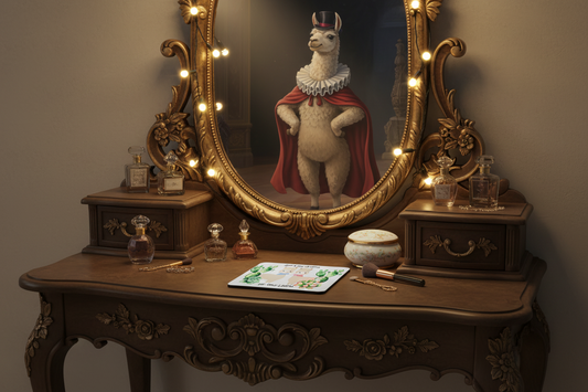 Save the Drama for Your Llama Coaster Save the Drama for Your Llama Coaster