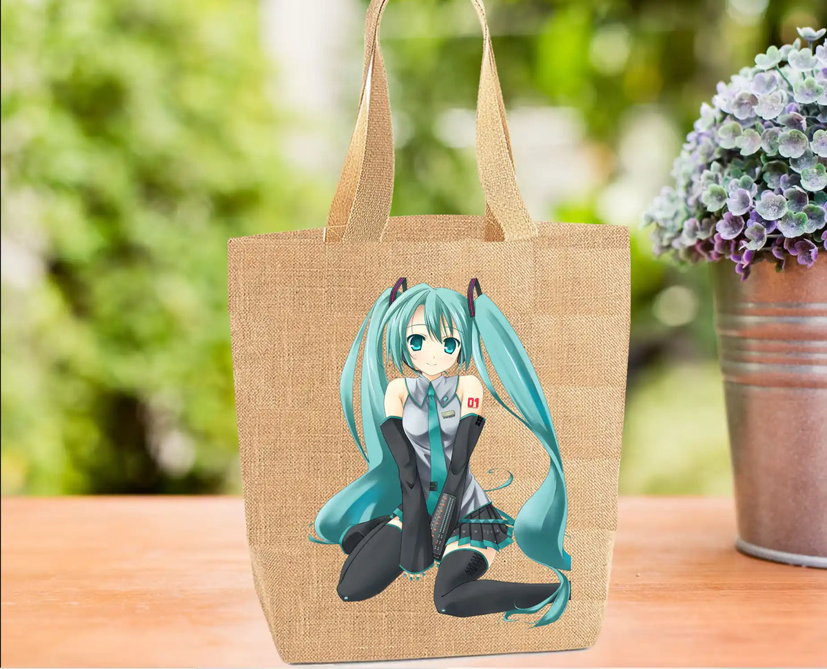 Hatsune Miku Anime Tote Bag Hatsune Miku Anime Tote Bag