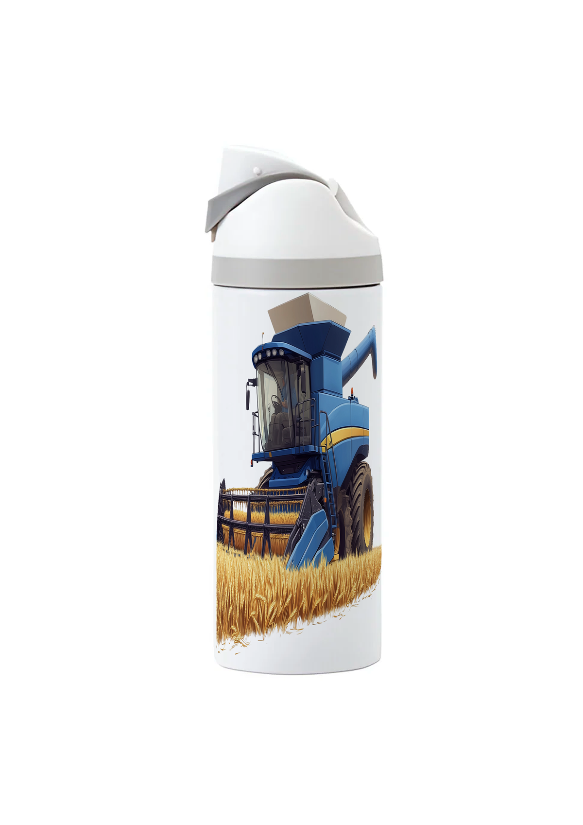 Potel thermol 720ml gyda dyluniad combein glas wedi'i argraffu o amgylch y botel